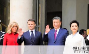 パリ五輪中の休戦呼びかけ　中国習主席、マクロン大統領と会見で表明